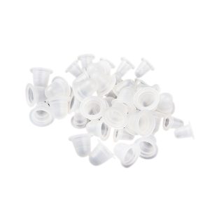 Cups de tinta de tatuaje de silicona para pigmento