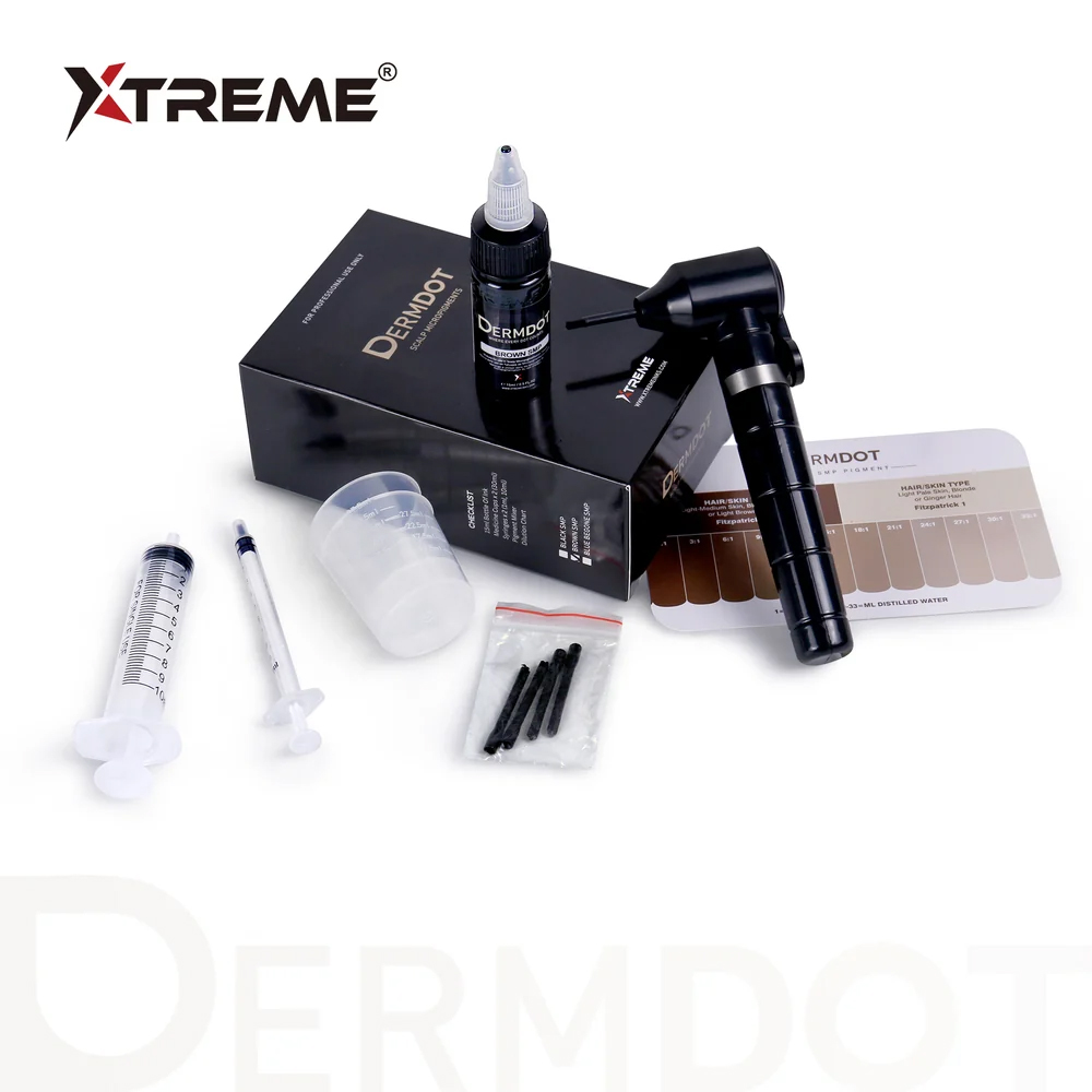 DERMDOT BROWN SMP SET SCALP